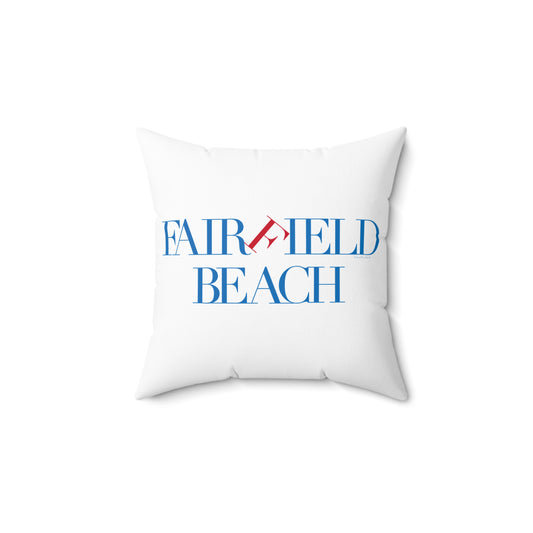 41 Tilt Fairfield Beach Spun Polyester Square Pillow