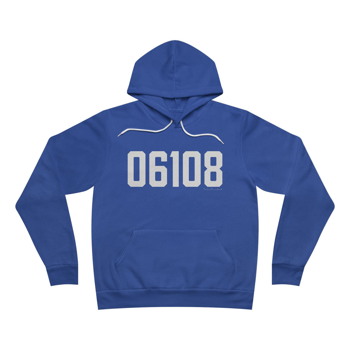 06108 East Hartford CT Zip Code Sponge Fleece Pullover Hoodie