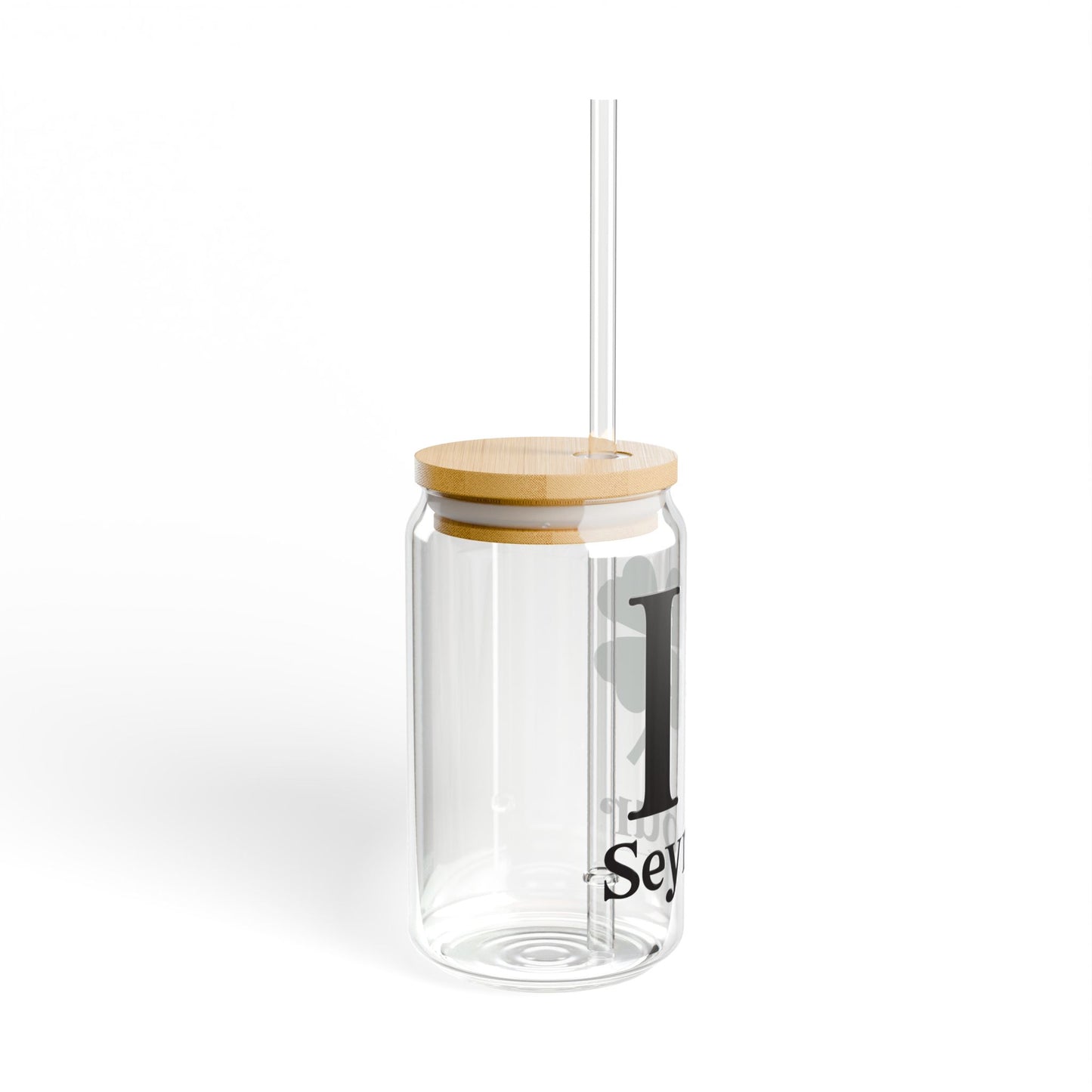 I Clover Seymour Sipper Glass, 16oz