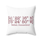 Bethel Coordinates Spun Polyester Square Pillow