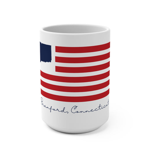 Branford Connecticut Flag Mug 15oz
