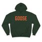 Goose Zip Code Orange & Green Champion Hoodie