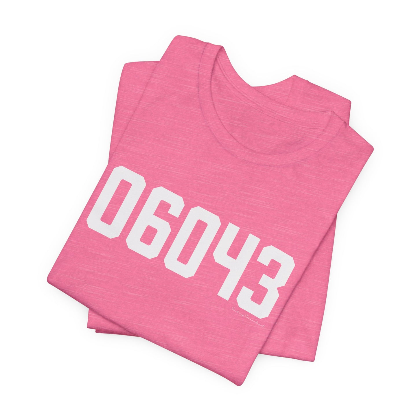 06043 Bolton CT Zip Code Unisex Jersey Short Sleeve T-Shirt