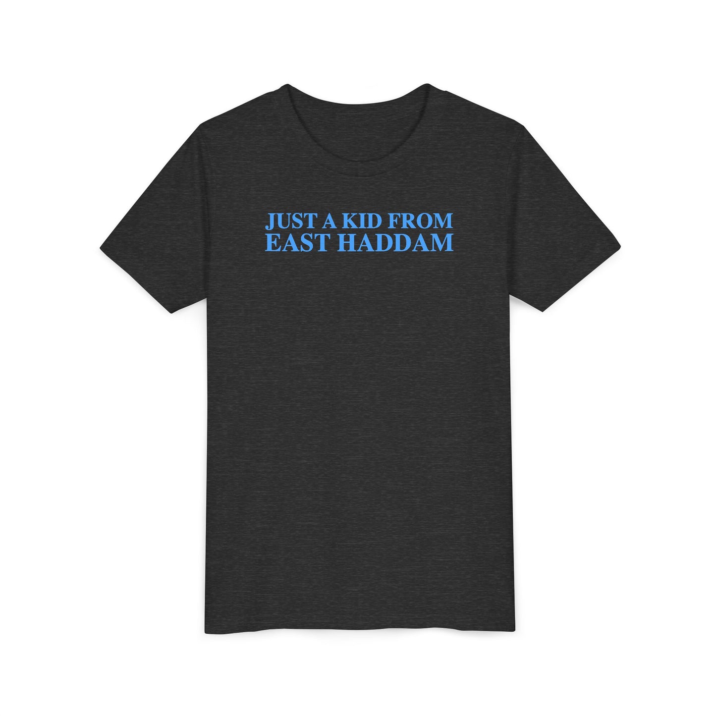 Just a kid from East Haddam Youth Short Sleeve T-Shirt