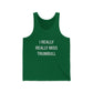 I Really Really Miss Trumbull Unisex Jersey Tank