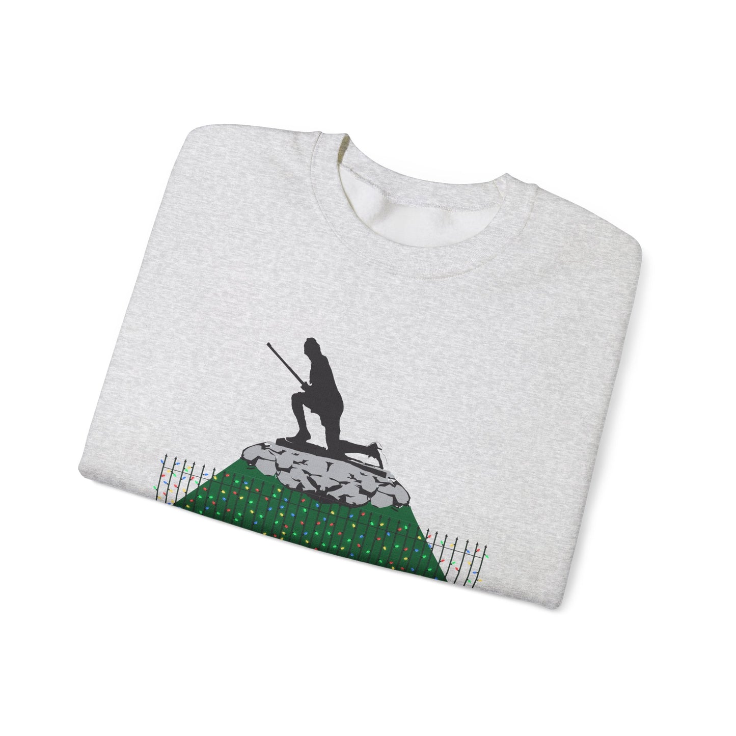 Minuteman Holiday Lights Unisex Heavy Blend™ Crewneck Sweatshirt