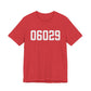 06029 Ellington CT Zip Code Unisex Jersey Short Sleeve T-Shirt