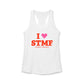 I Heart STMF Women's Ideal Racerback Tank Top