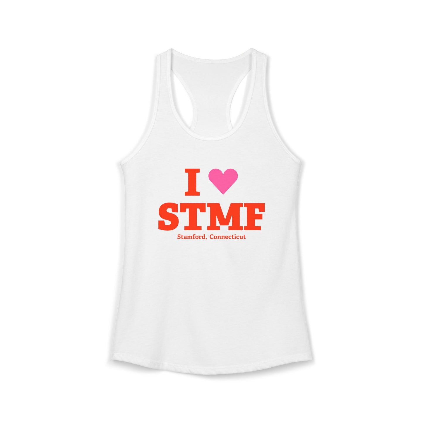 I Heart STMF Women's Ideal Racerback Tank Top