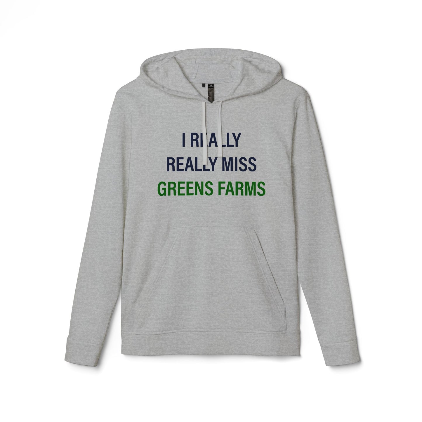 I Really Really Miss Greens Farms adidas Unisex Fleece Hoodie