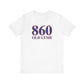 860 Old Lyme Red White & Blue Unisex Jersey Short Sleeve T-Shirt