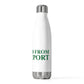 Just a kid from Bridgeport 20oz Insulated Bottle