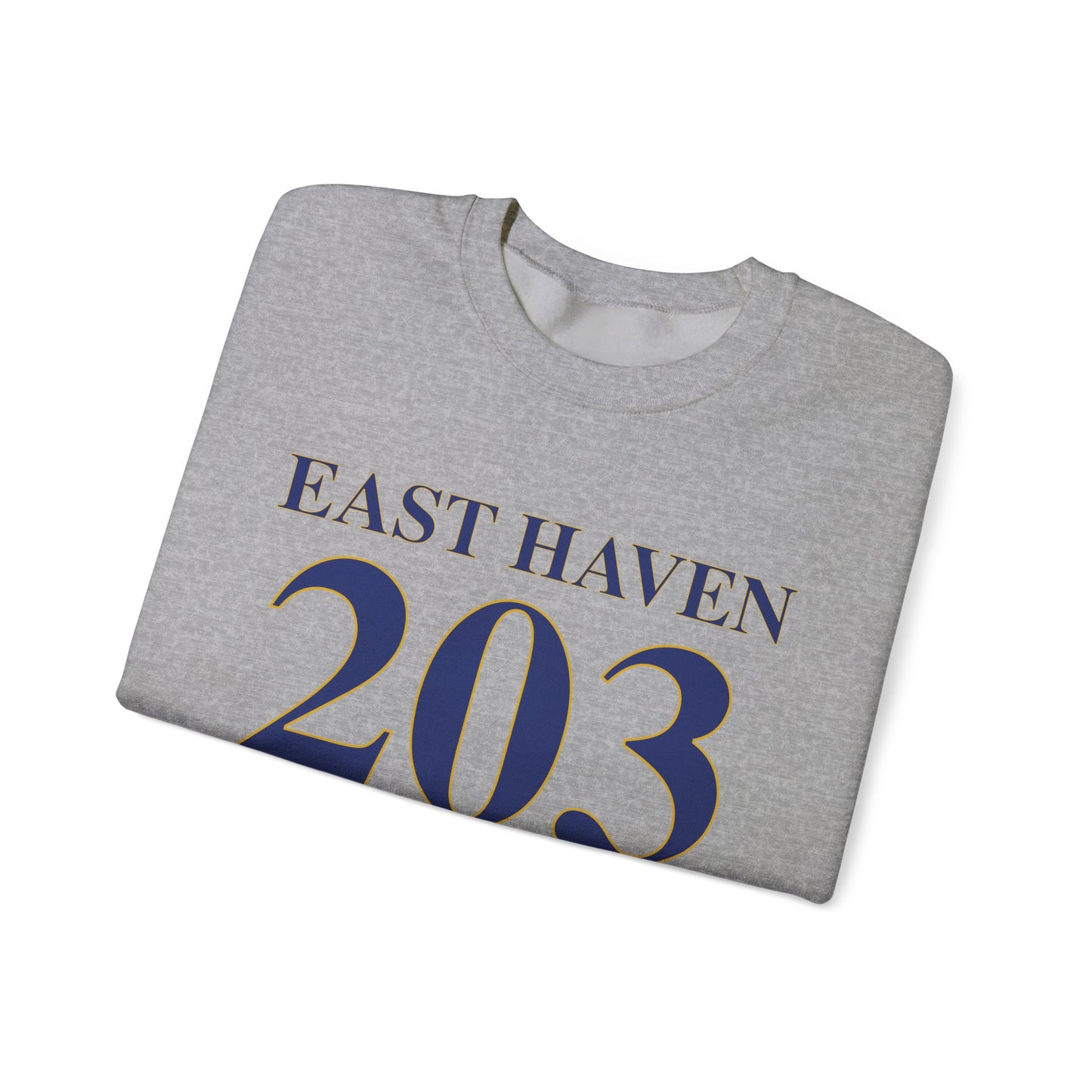 East Haven 203 Connecticut Unisex Heavy Blend™ Crewneck Sweatshirt