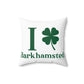 I Clover Barkhamsted Spun Polyester Square Pillow