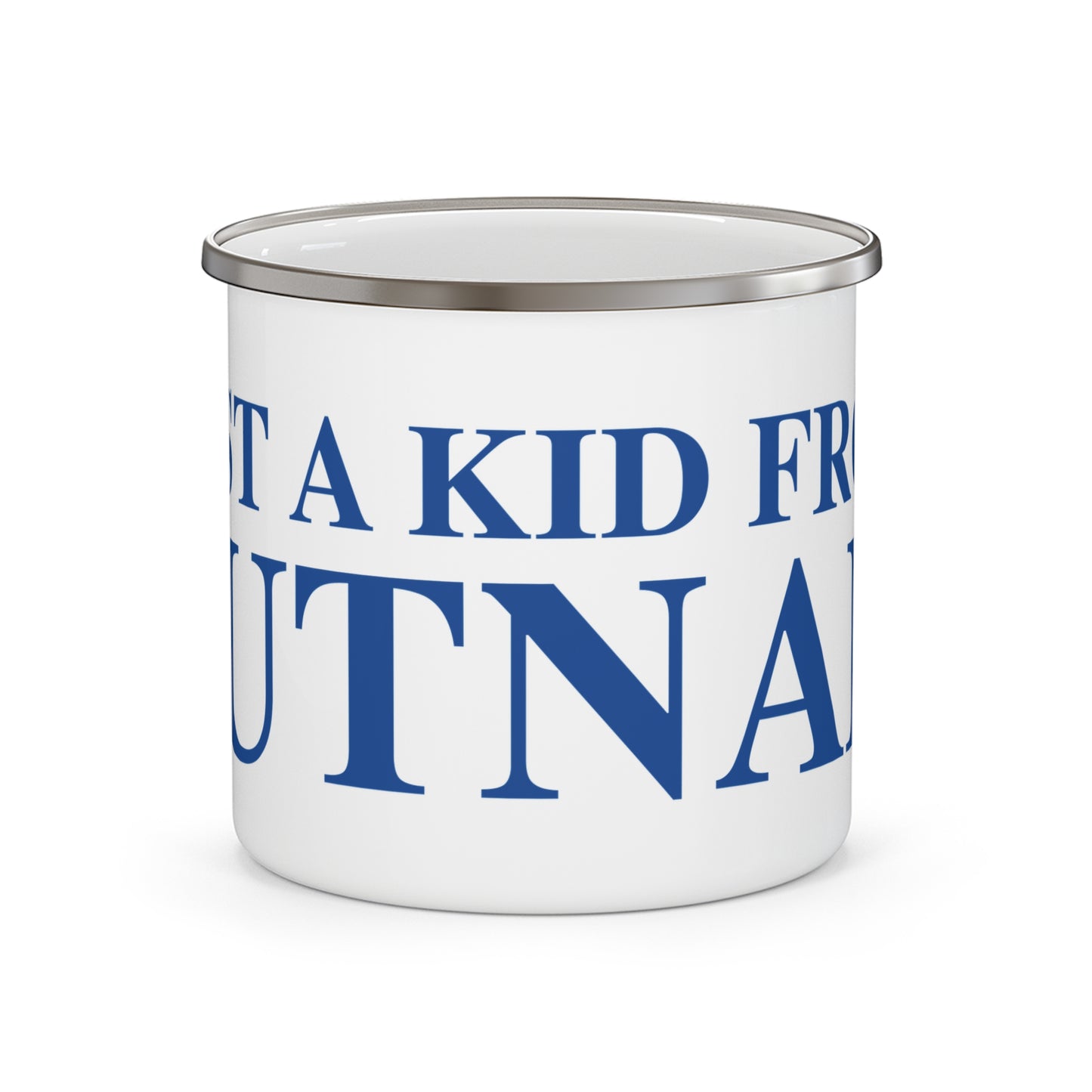 Just a kid from Putnam Enamel Camping Mug