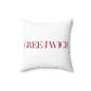41 Tilt Greenwich Spun Polyester Square Pillow