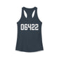 06422 Durham CT Zip Code Women's Ideal Racerback Tank Top