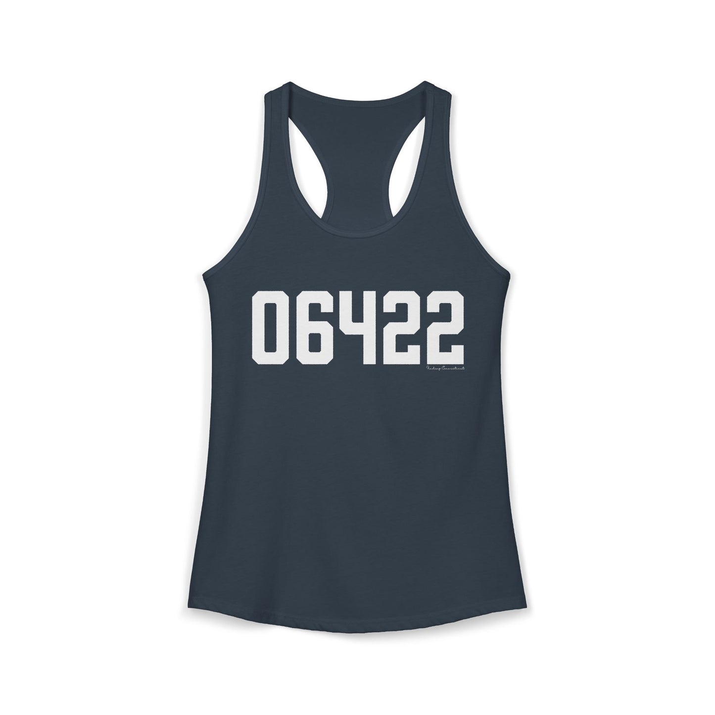 06422 Durham CT Zip Code Women's Ideal Racerback Tank Top