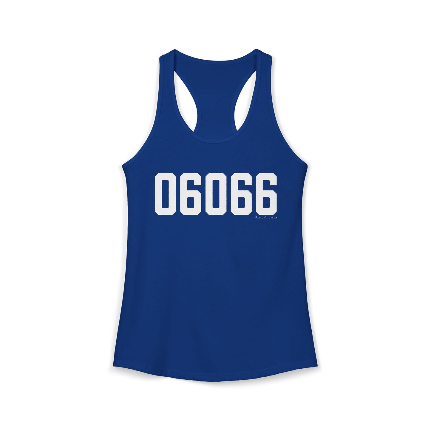 06066 Vernon CT Zip Code Women's Ideal Racerback Tank Top
