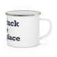 Saugatuck Is My Happy Place Enamel Camping Mug