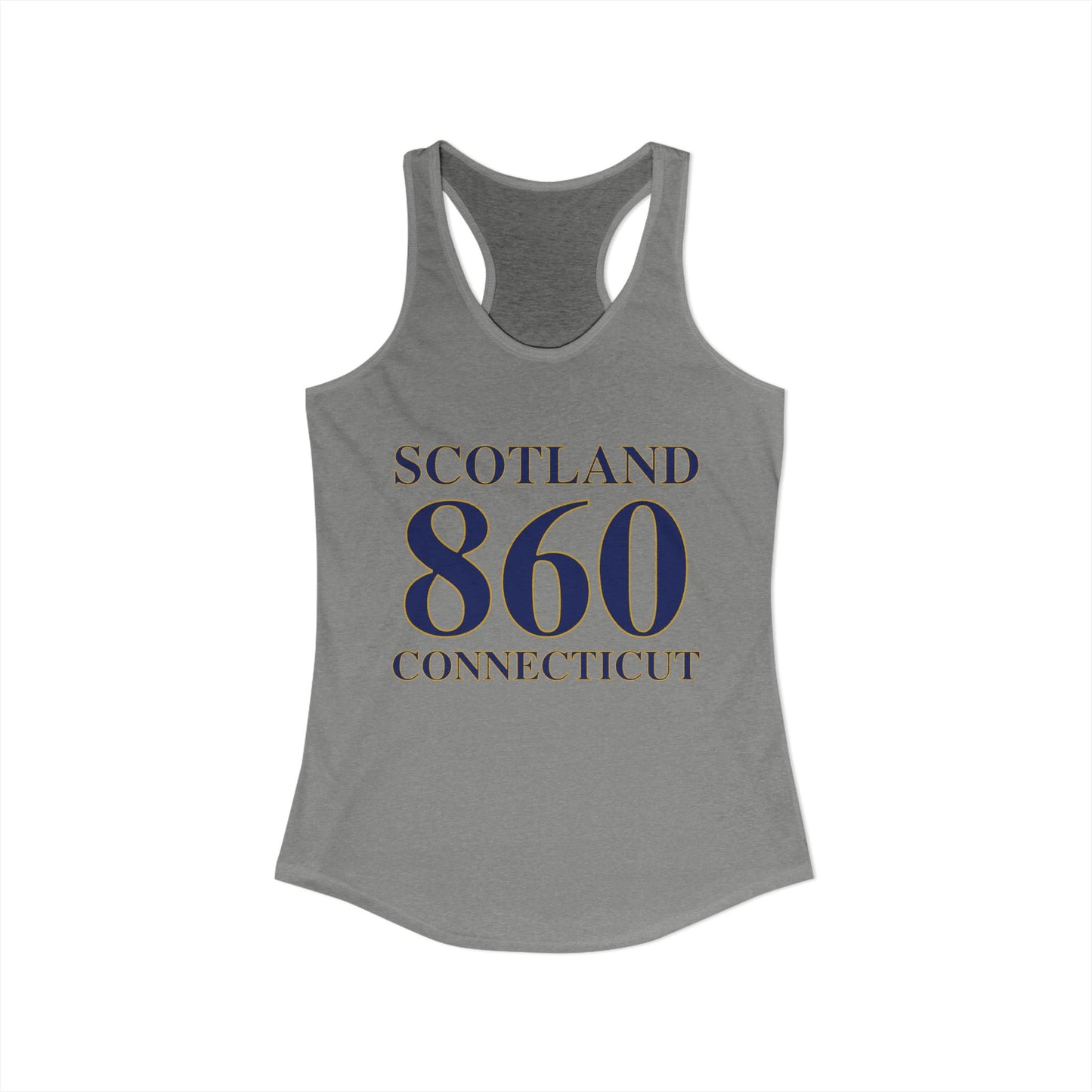 Scotland 860 Connecticut Women's Ideal Racerback Tank Top