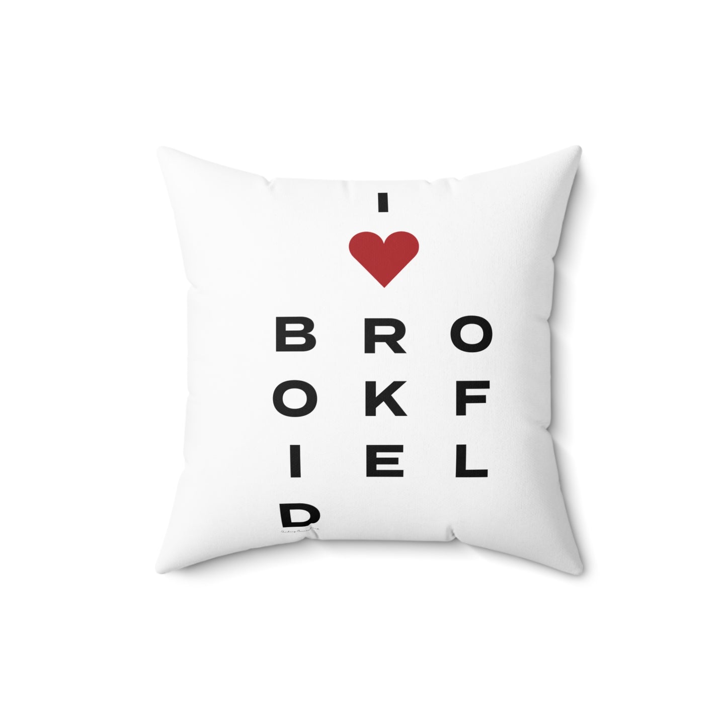 Brookfield Vision Spun Polyester Square Pillow