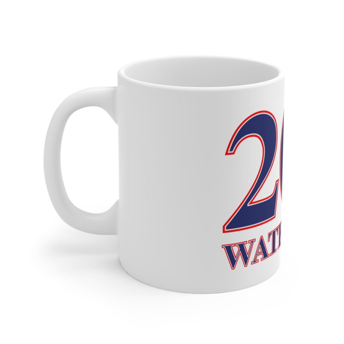 Waterbury Red, White & Blue Mug 11oz