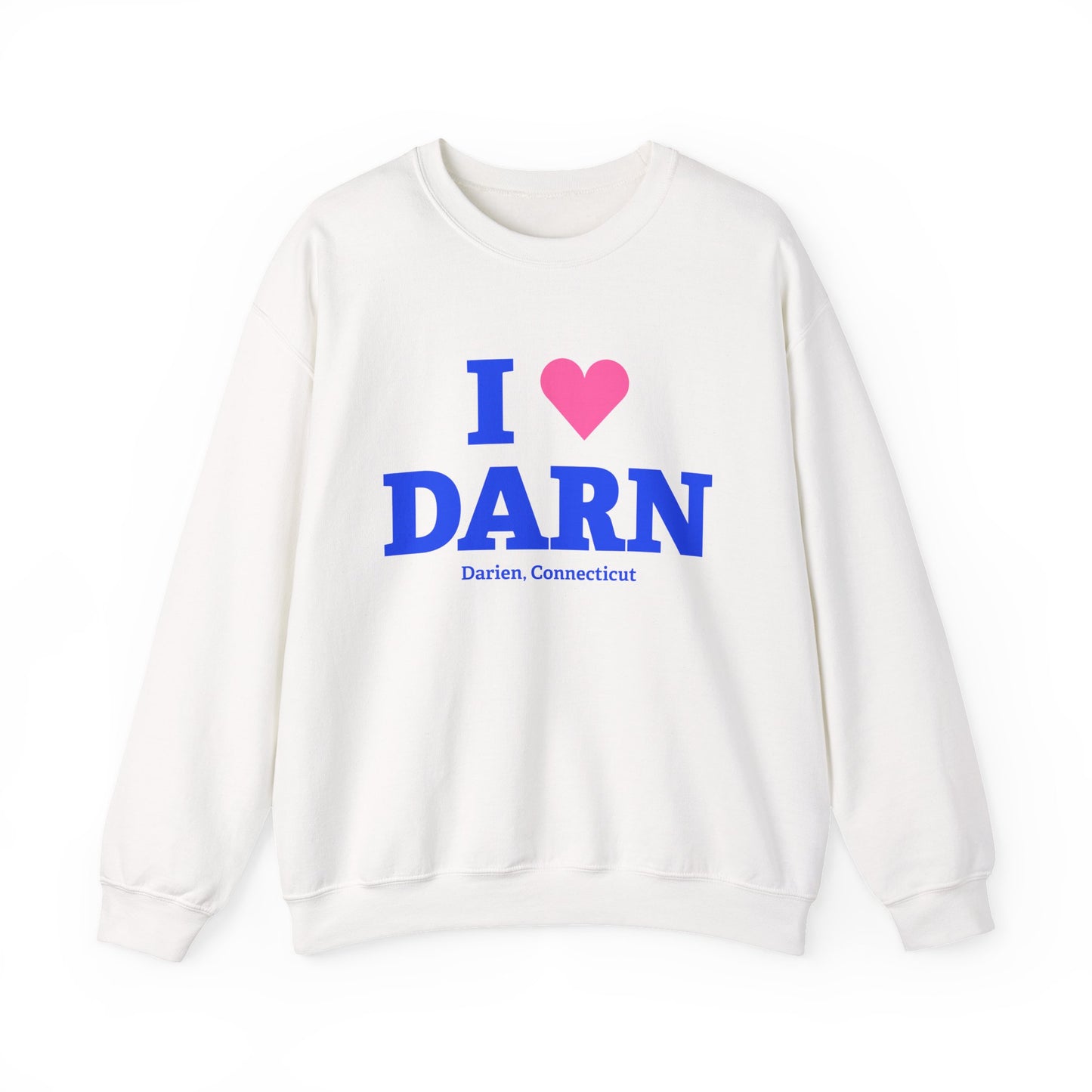 I Heart DARN Unisex Heavy Blend™ Crewneck Sweatshirt