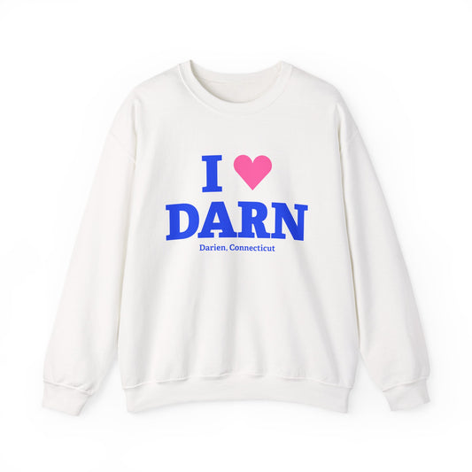 I Heart DARN Unisex Heavy Blend™ Crewneck Sweatshirt