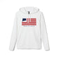 Chester Connecticut Flag adidas Unisex Fleece Hoodie