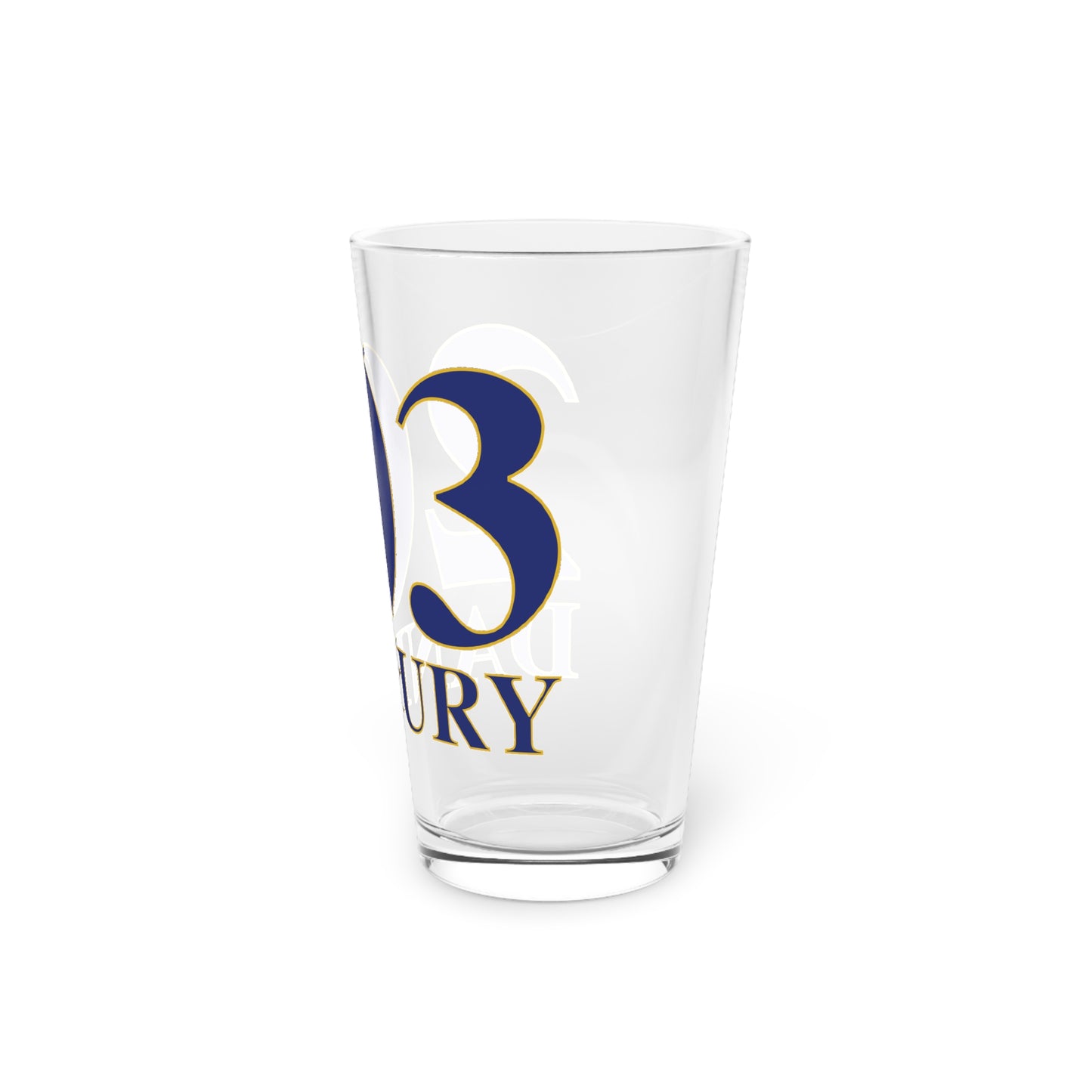 203 Danbury Pint Glass, 16oz