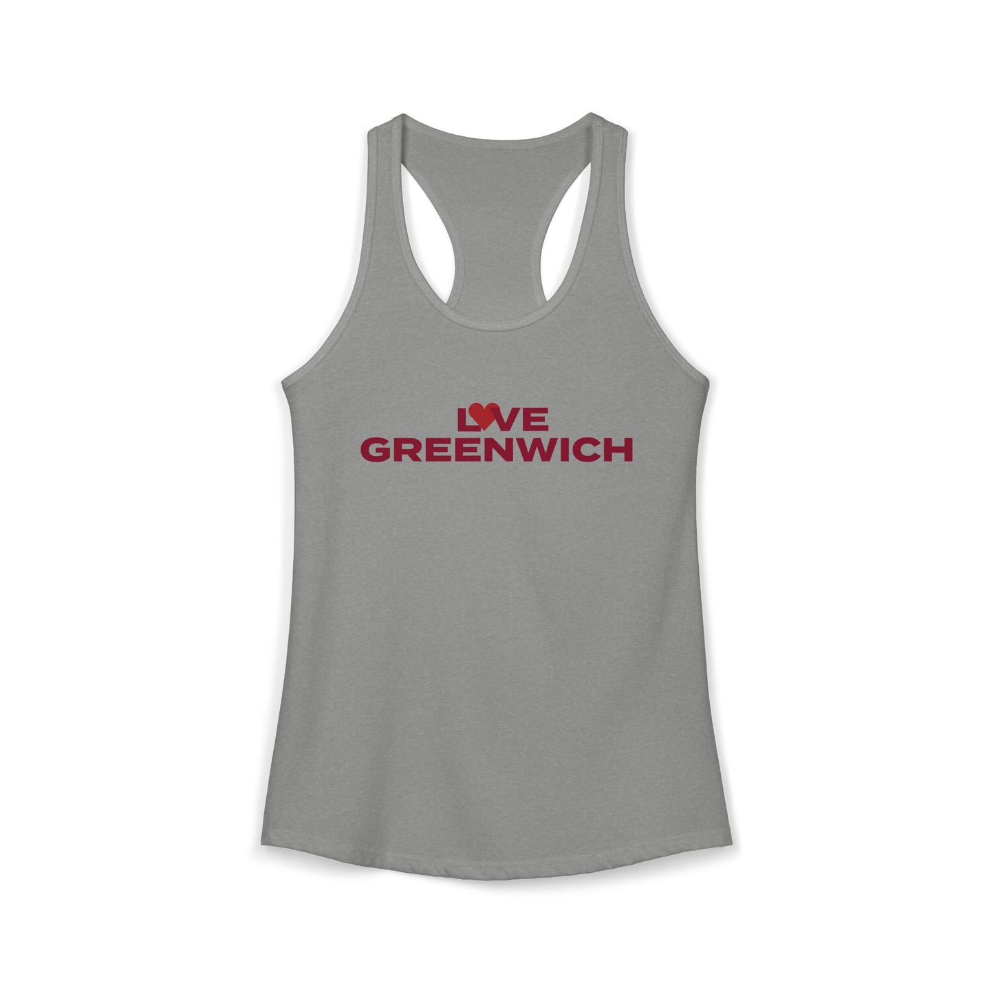 Love Greenwich Women's Ideal Racerback Tank Top