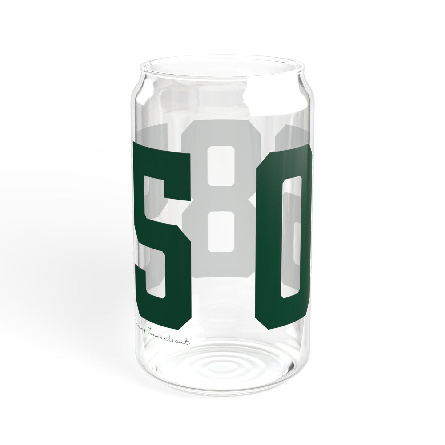 06855 Norwalk Connecticut Zip Code Sipper Glass, 16oz