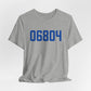 06804 Brookfield Connecticut Zip Code Unisex Jersey Short Sleeve T-Shirt