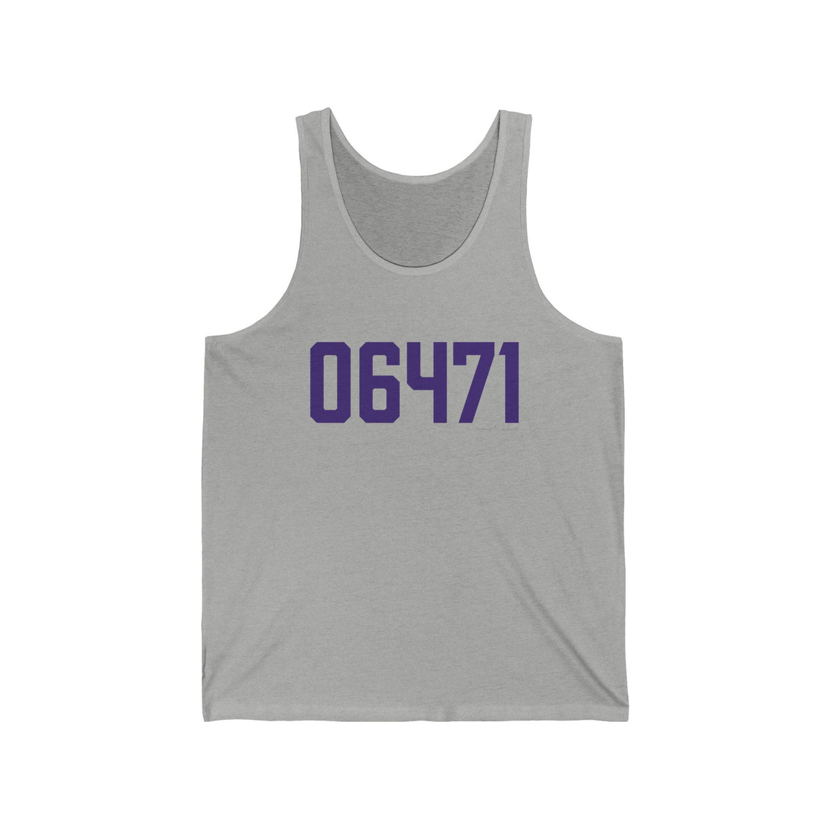 06471 North Branford Connecticut Zip Code Unisex Jersey Tank Top