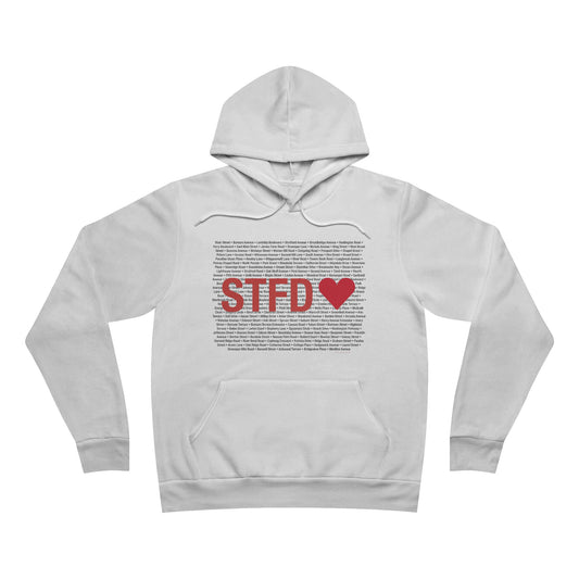 Stratford Love Unisex Sponge Fleece Pullover Hoodie