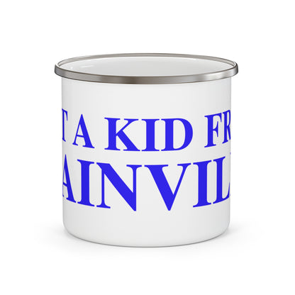 Just a kid from Plainville Enamel Camping Mug