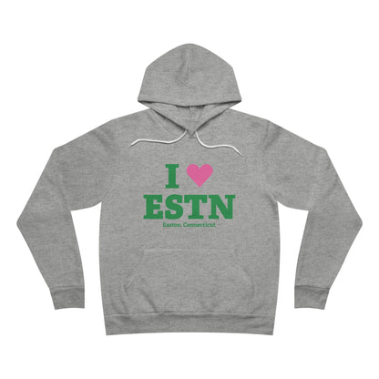 I Heart ESTN Unisex Sponge Fleece Pullover Hoodie
