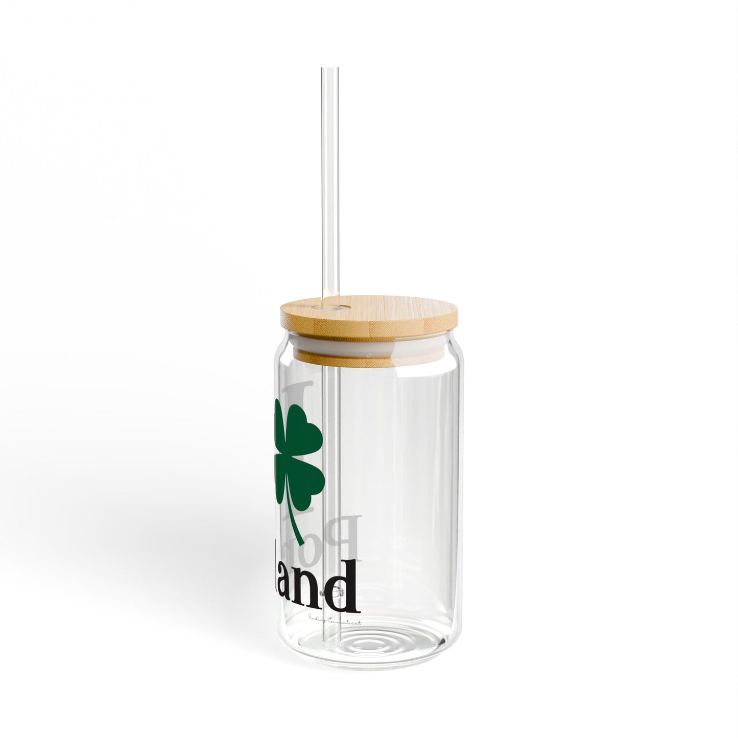I Clover Portland Sipper Glass, 16oz