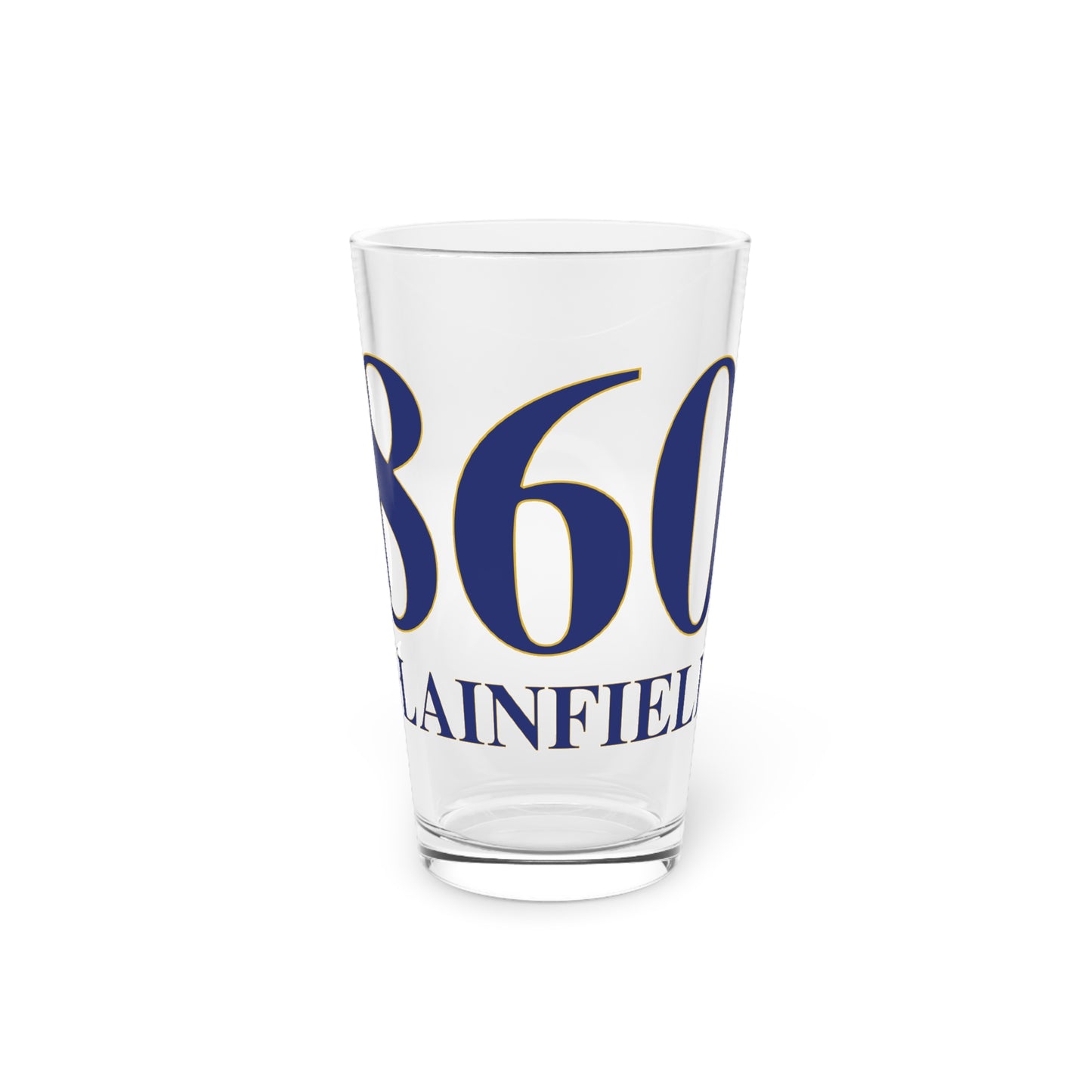 860 Plainfield Pint Glass, 16oz
