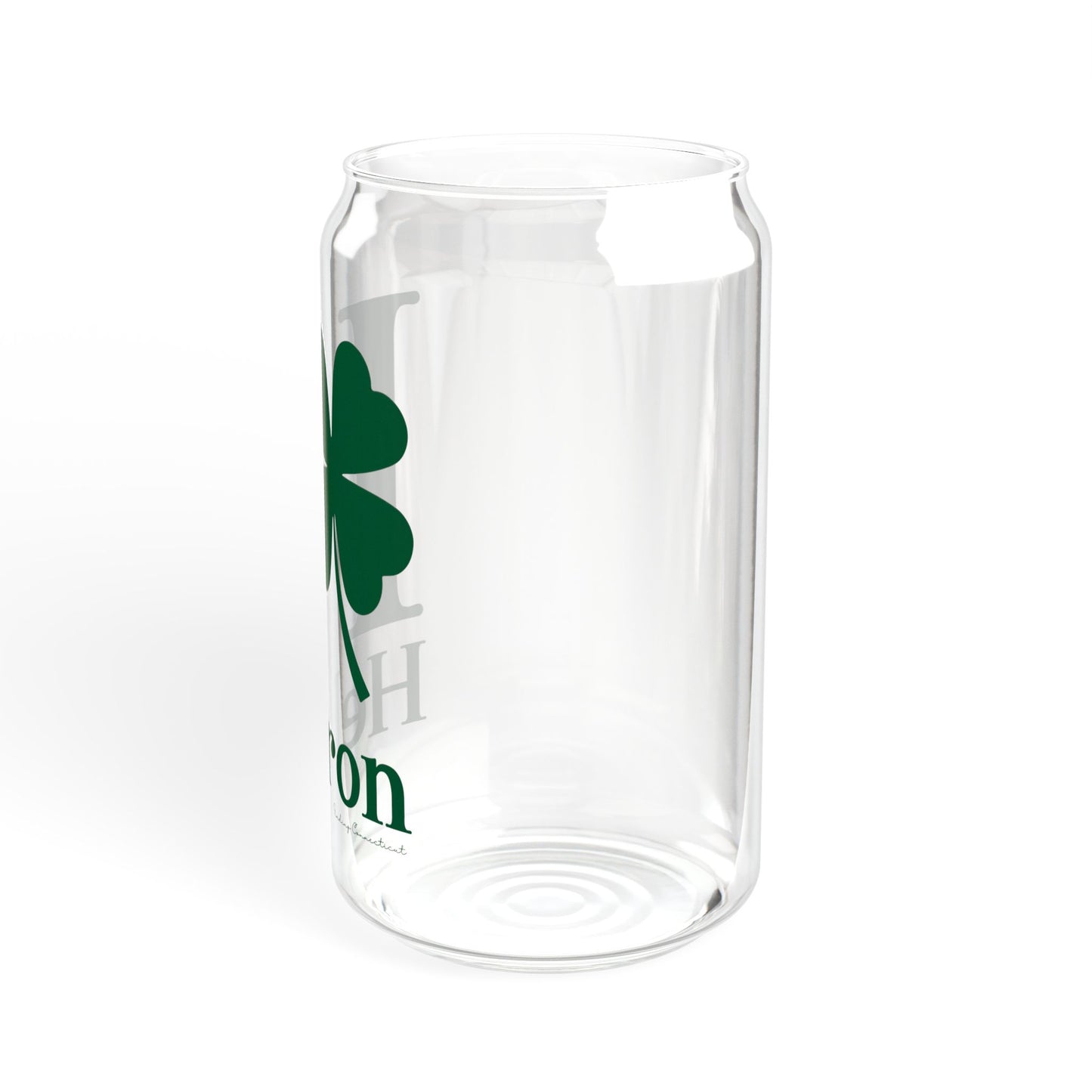 I Clover Hebron Sipper Glass, 16oz
