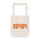 06484 Shelton Connecticut Zip Code Organic Canvas Tote Bag