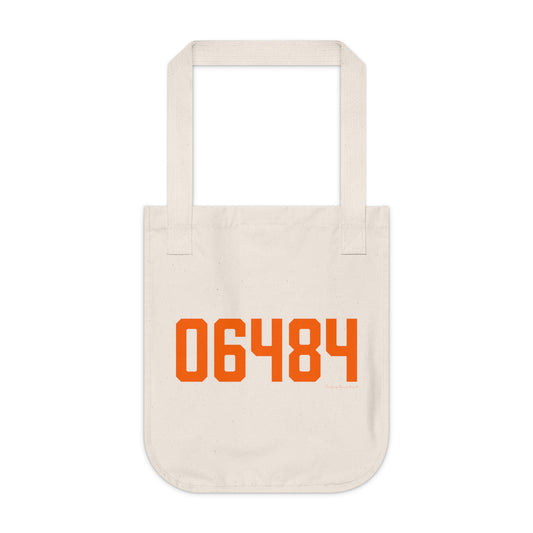 06484 Shelton Connecticut Zip Code Organic Canvas Tote Bag