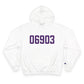 06903 Stamford Connecticut Zip Code Champion Hoodie Sweatshirt