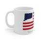 Vernon Connecticut Flag Mug 11oz