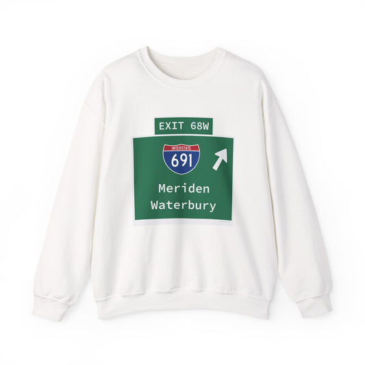 Vintage WCP Exit 68W Unisex Heavy Blend™ Crewneck Sweatshirt