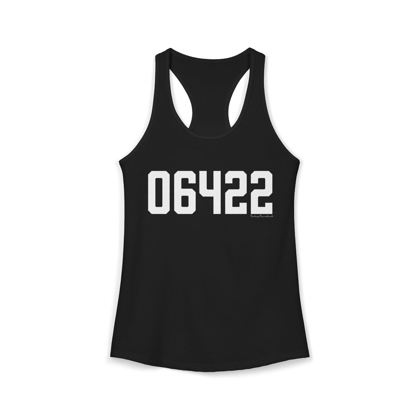 06422 Durham CT Zip Code Women's Ideal Racerback Tank Top