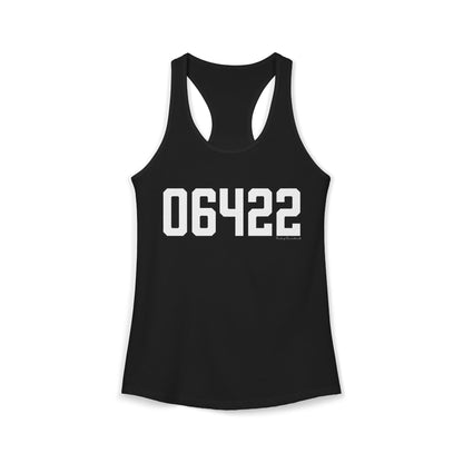 06422 Durham CT Zip Code Women's Ideal Racerback Tank Top