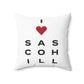 Sasco Hills Vision Spun Polyester Square Pillow
