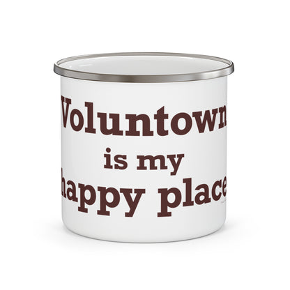Voluntown is My Happy Place Camping Mug